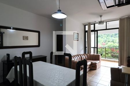 Sala de apartamento para alugar com 2 quartos, 77m² em Vila Julia, Guarujá