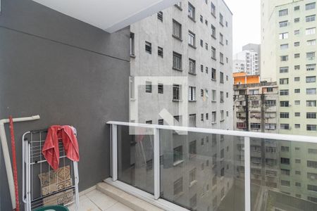 Varanda de kitnet/studio à venda com 1 quarto, 22m² em Sé, São Paulo