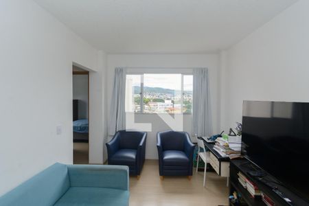 Sala de apartamento à venda com 2 quartos, 48m² em Flávio Marques Lisboa, Belo Horizonte