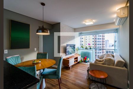 Sala de apartamento à venda com 3 quartos, 64m² em Vila Andrade, São Paulo