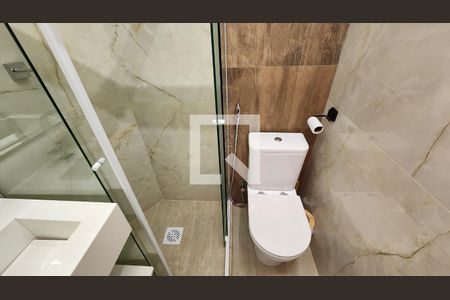 Studio para alugar com 23m², 1 quarto e sem vaga Studio para alugar com 23m², 1 quarto e sem vagaBanheiro