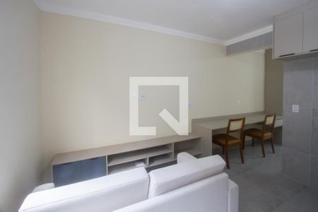 Sala de apartamento para alugar com 1 quarto, 34m² em Cidade Monções, São Paulo