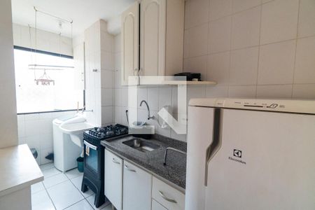 Cozinha e Área de Serviço de apartamento para alugar com 1 quarto, 36m² em Vila Guarani (zona Sul), São Paulo