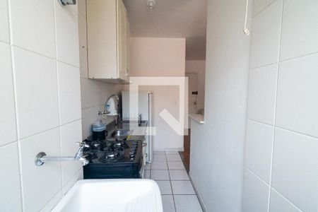 Cozinha e Área de Serviço de apartamento para alugar com 1 quarto, 36m² em Vila Guarani (zona Sul), São Paulo