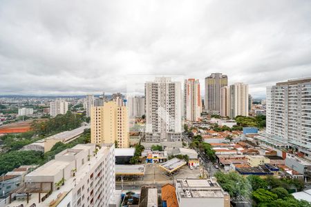 Vista da varanda de apartamento à venda com 1 quarto, 38m² em Tatuapé, São Paulo