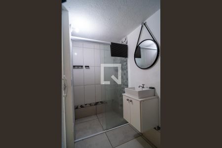 Banheiro de kitnet/studio para alugar com 1 quarto, 30m² em Jardim do Sol, Sorocaba