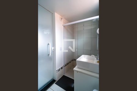 Banheiro de kitnet/studio para alugar com 1 quarto, 30m² em Jardim do Sol, Sorocaba