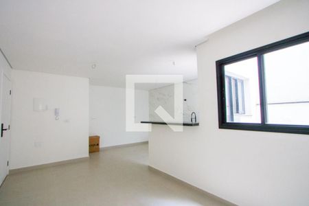 Sala de apartamento à venda com 2 quartos, 60m² em Vila Floresta, Santo André