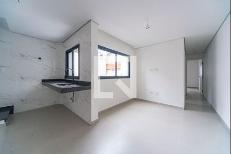 Sala de apartamento à venda com 2 quartos, 100m² em Vila Floresta, Santo André