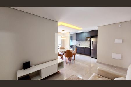 Sala de apartamento para alugar com 2 quartos, 67m² em Jardim Tereza Cristina, Jundiaí