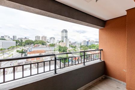 Varanda de kitnet/studio à venda com 1 quarto, 26m² em Santo Amaro, São Paulo