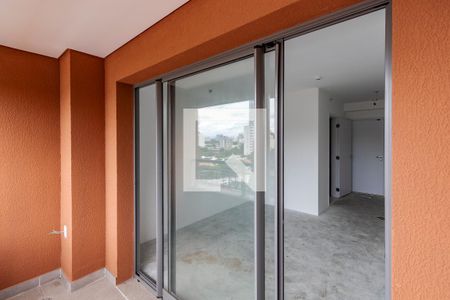 Varanda de kitnet/studio à venda com 1 quarto, 26m² em Santo Amaro, São Paulo