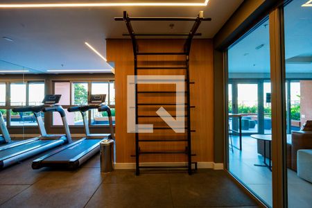 Studio à venda com 27m², 0 quarto e sem vaga Studio à venda com 27m², 0 quarto e sem vagaAcademia