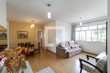 Sala de apartamento à venda com 3 quartos, 84m² em Santa Efigênia, Belo Horizonte