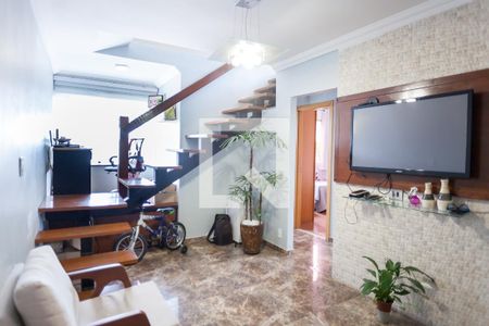 Sala de apartamento à venda com 3 quartos, 110m² em Tres Barras, Contagem
