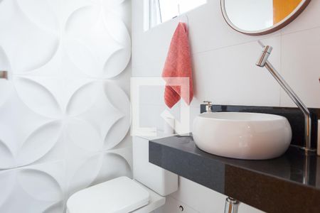 Lavabo de apartamento à venda com 3 quartos, 110m² em Tres Barras, Contagem