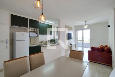 Sala de apartamento para alugar com 2 quartos, 90m² em Nova Mirim, Praia Grande