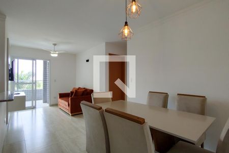 Sala de apartamento para alugar com 2 quartos, 90m² em Nova Mirim, Praia Grande