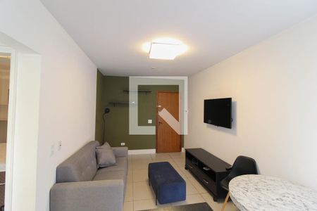 Sala/Cozinha de apartamento para alugar com 1 quarto, 35m² em Vila Nova Conceição, São Paulo