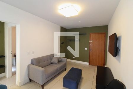 Sala/Cozinha de apartamento para alugar com 1 quarto, 35m² em Vila Nova Conceição, São Paulo