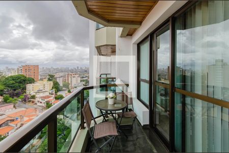 Varanda da Sala de apartamento à venda com 3 quartos, 114m² em Vila Monumento, São Paulo