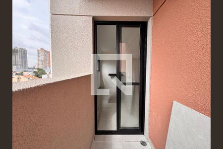 Sacada Sala de apartamento à venda com 2 quartos, 52m² em Campestre, Santo André