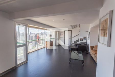 Sala 1 de apartamento para alugar com 3 quartos, 196m² em Sion, Belo Horizonte