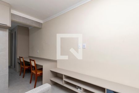 Sala/ Cozinha de apartamento para alugar com 1 quarto, 31m² em Cidade Monções, São Paulo