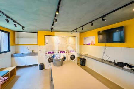 Apartamento para alugar com 24m², 1 quarto e sem vaga Apartamento para alugar com 24m², 1 quarto e sem vagaLavanderia