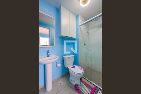 Apartamento para alugar com 24m², 1 quarto e sem vaga Apartamento para alugar com 24m², 1 quarto e sem vagaBanheiro da Suíte