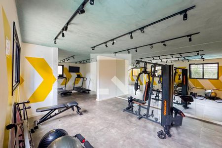 Apartamento para alugar com 24m², 1 quarto e sem vaga Apartamento para alugar com 24m², 1 quarto e sem vagaAcademia