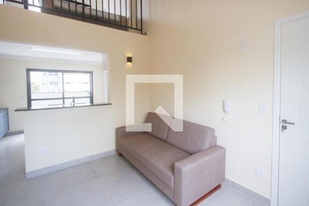 Sala de apartamento para alugar com 1 quarto, 52m² em Cidade Monções, São Paulo