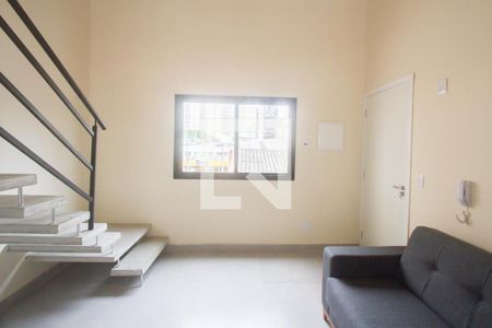 Sala de apartamento para alugar com 1 quarto, 52m² em Cidade Monções, São Paulo