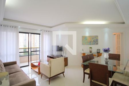 Sala de apartamento à venda com 3 quartos, 95m² em Vila Azevedo, São Paulo