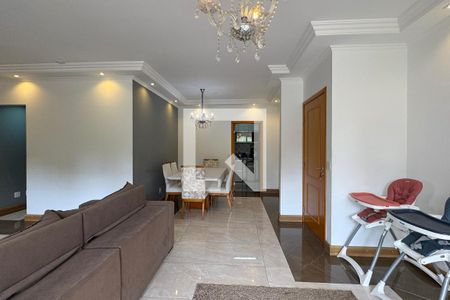 Sala de apartamento à venda com 3 quartos, 134m² em Tamboré, Santana de Parnaíba