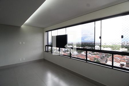 Varanda da Sala de apartamento para alugar com 3 quartos, 111m² em Jardim Botânico, Uberlândia