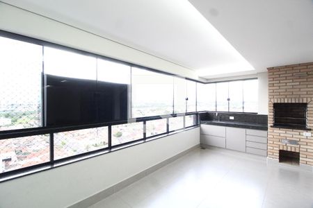 Varanda da Sala de apartamento para alugar com 3 quartos, 111m² em Jardim Botânico, Uberlândia