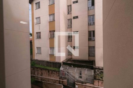 Vista Sala de apartamento à venda com 2 quartos, 49m² em Minas Caixa, Belo Horizonte