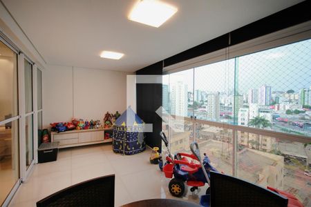 Varanda - Sala de apartamento à venda com 4 quartos, 172m² em Cidade Nova, Belo Horizonte