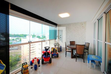 Varanda - Sala de apartamento à venda com 4 quartos, 172m² em Cidade Nova, Belo Horizonte