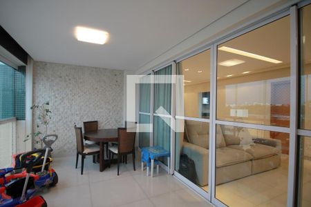 Varanda - Sala de apartamento à venda com 4 quartos, 172m² em Cidade Nova, Belo Horizonte