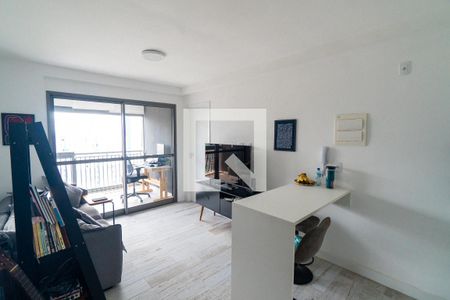 Sala/Cozinha de apartamento à venda com 1 quarto, 35m² em Vila Guarani, São Paulo