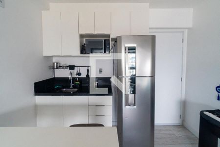 Sala/Cozinha de apartamento à venda com 1 quarto, 35m² em Vila Guarani, São Paulo