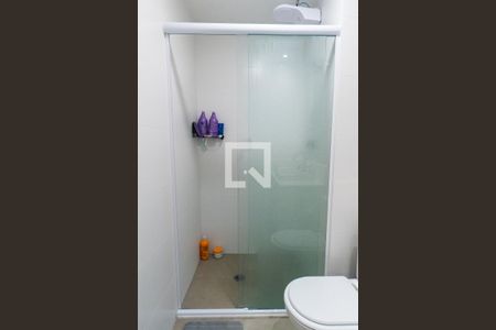 Banheiro da Suíte Detalhe de apartamento à venda com 1 quarto, 35m² em Vila Guarani, São Paulo