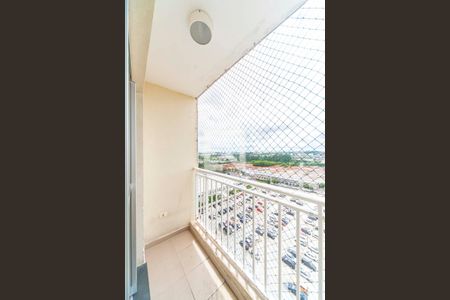 Varanda da Sala de apartamento para alugar com 3 quartos, 61m² em Vila Homero Thon, Santo André