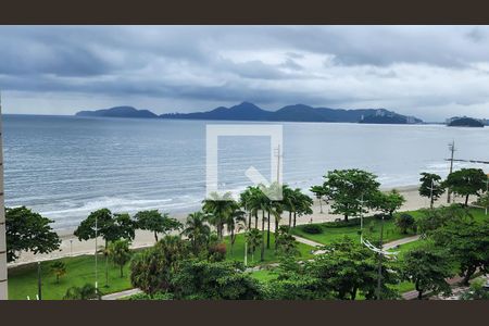 Vista da Sala de apartamento para alugar com 2 quartos, 76m² em Aparecida, Santos