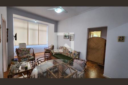 Sala de apartamento para alugar com 2 quartos, 76m² em Aparecida, Santos