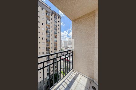 Varanda da Sala de apartamento à venda com 2 quartos, 54m² em Mooca, São Paulo