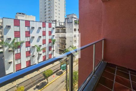 Varanda de apartamento para alugar com 2 quartos, 180m² em Jardim Três Marias, Guarujá