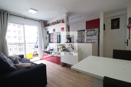 Sala de apartamento à venda com 2 quartos, 54m² em Utinga, Santo André